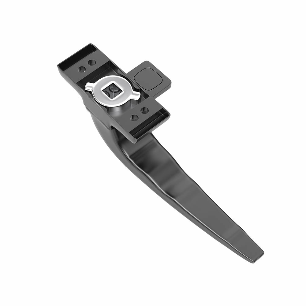 aluminum alloy black powder coating sliding casement window handle CW413A