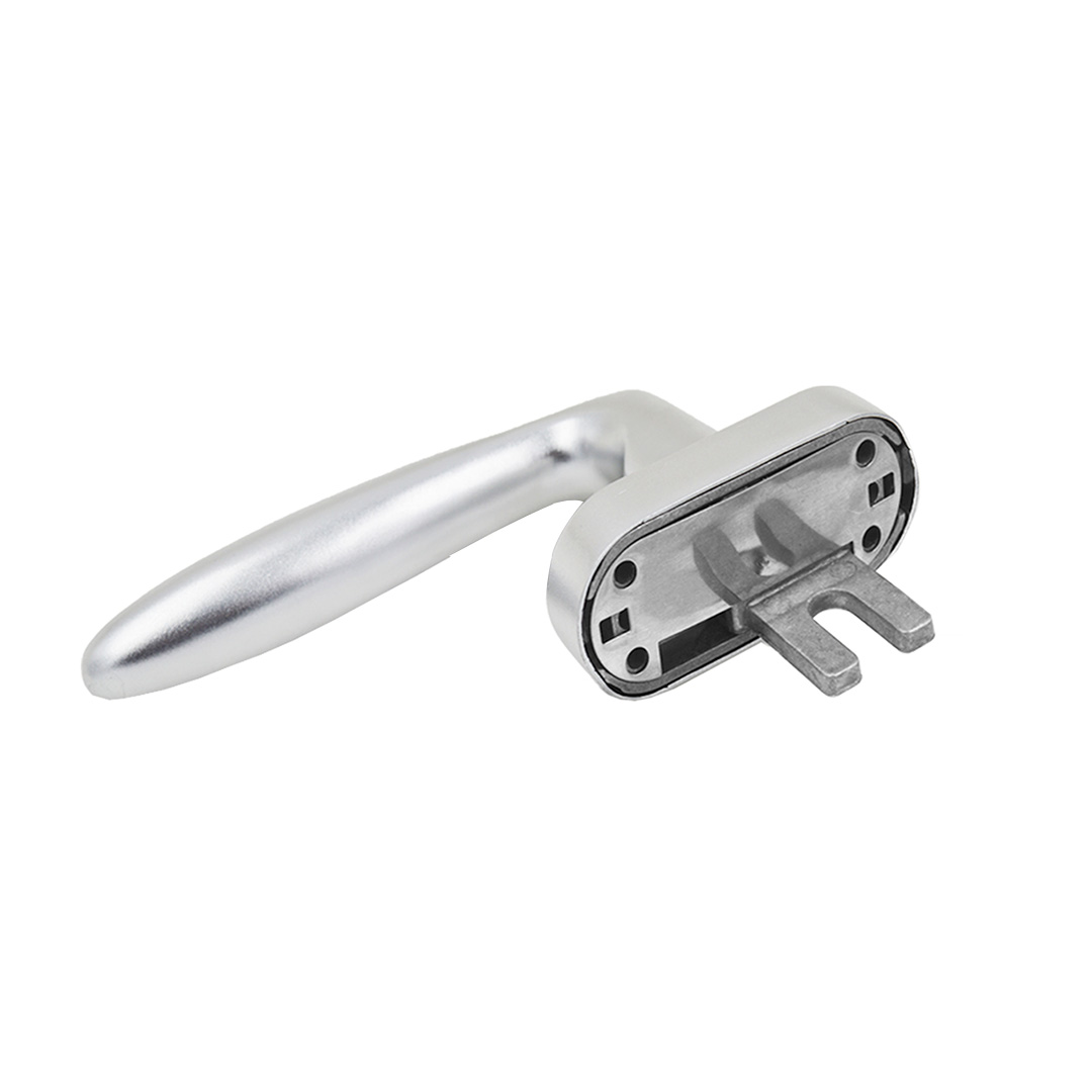 Aluminum silver casement home decor crank handle HT03