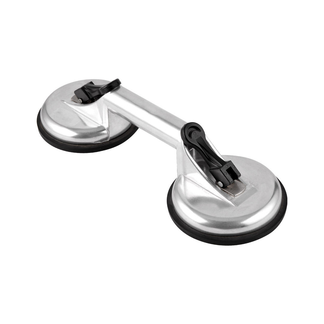Aluminum silver dual suction cup lifter GMX-R2