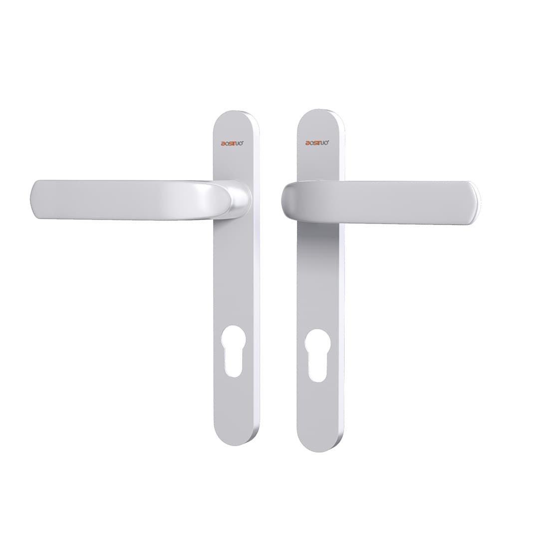 aluminum pull door handle lock LMS04