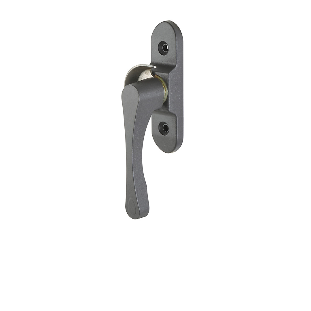 Aluminum alloy black casement window crescent fastener AT380