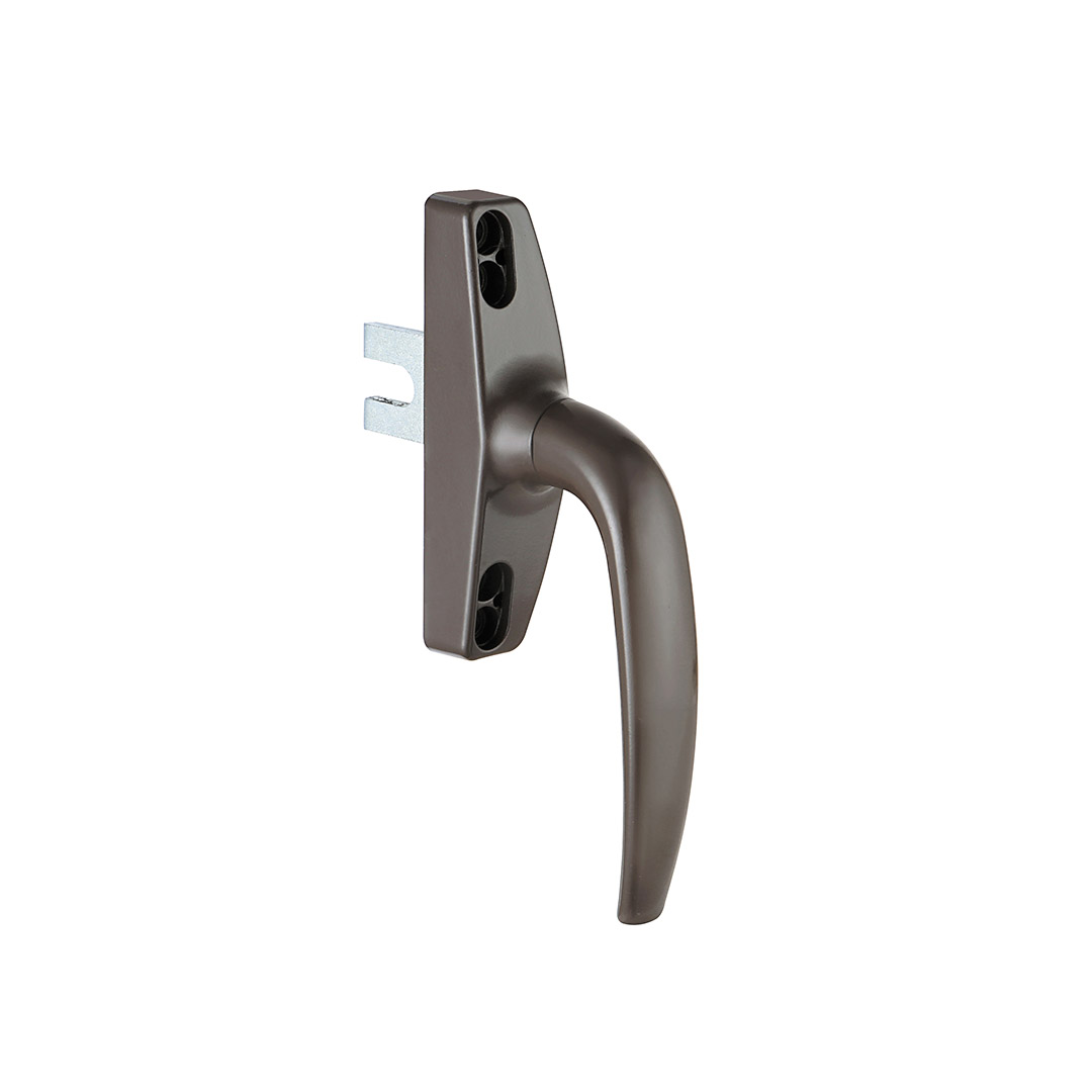 Powder coating treatment zinc alloy brown surface casement multi-point types of window handles Cw046