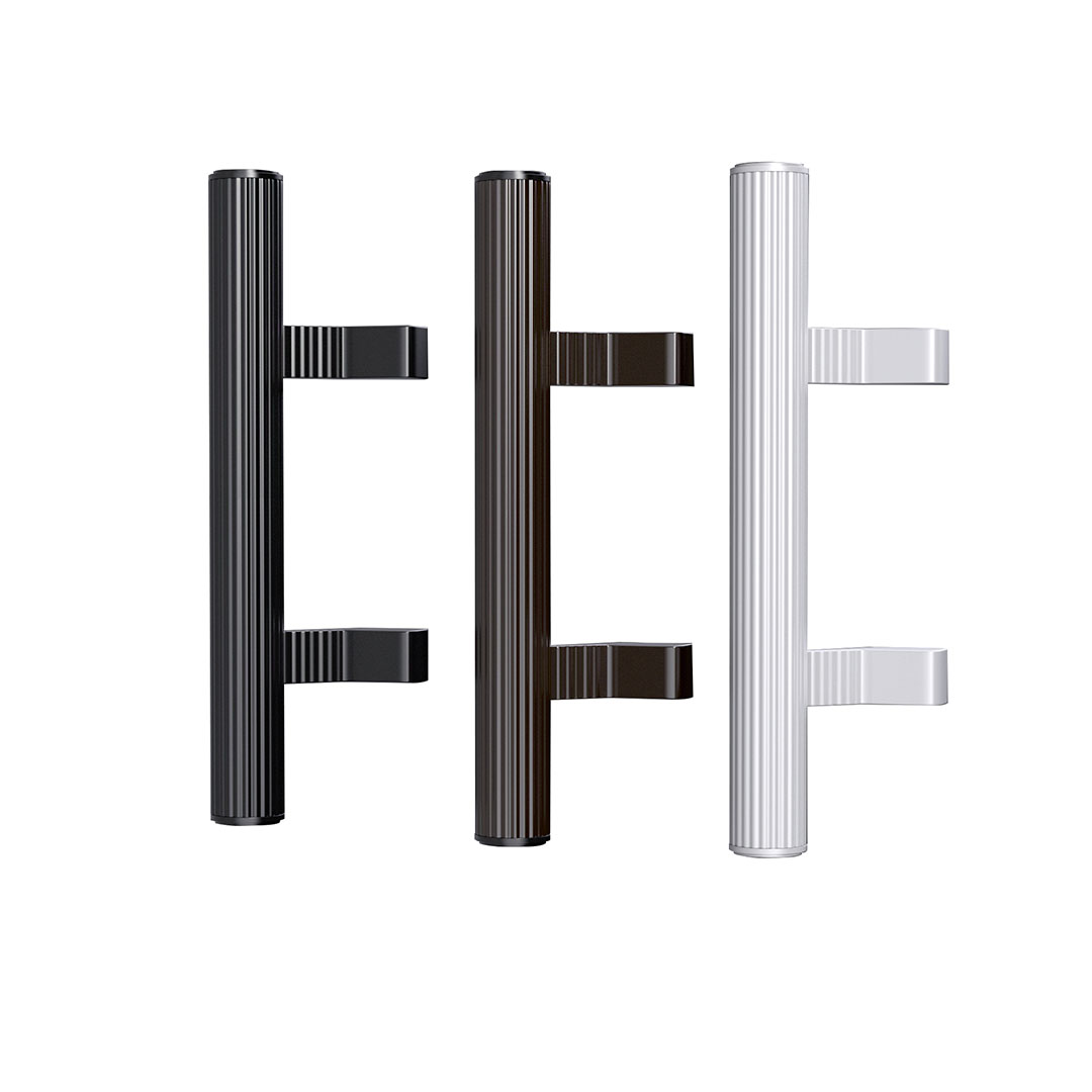 Aluminum pull push door handle SH002