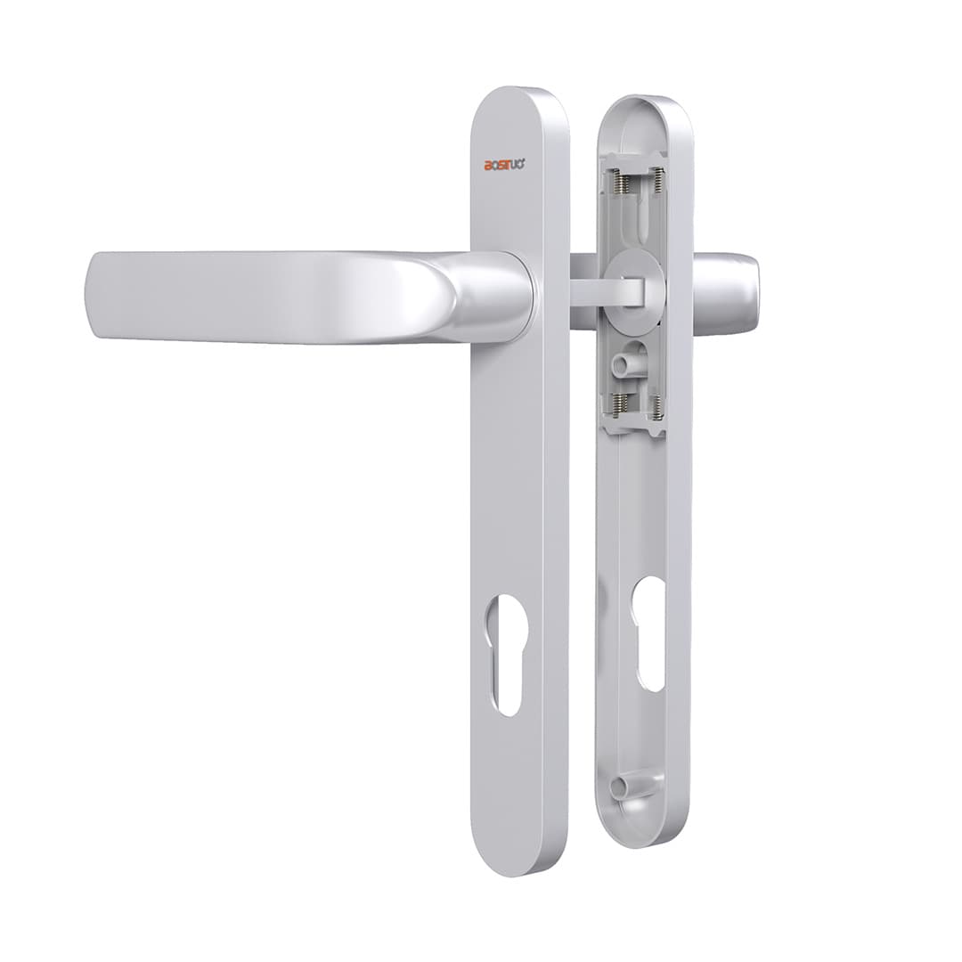 aluminum pull door handle lock LMS04