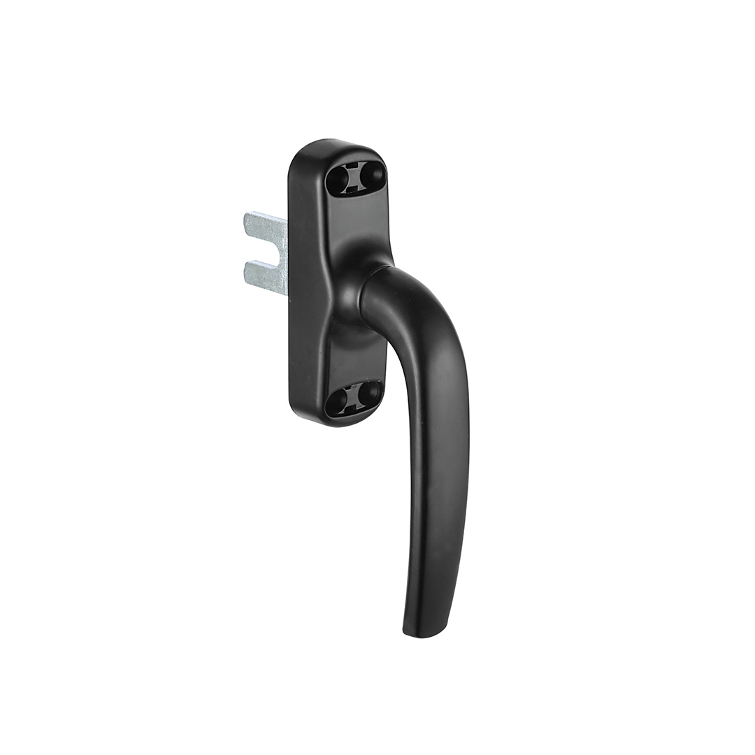 Zinc alloy black surface powder coating treatment casement multi-point sliding window handle CW048