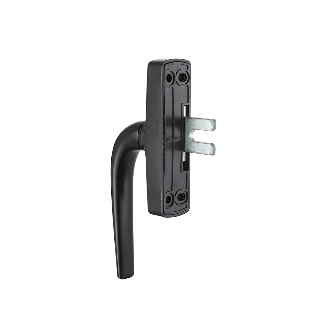 Zinc alloy black surface powder coating treatment casement universal window crank handle CW056