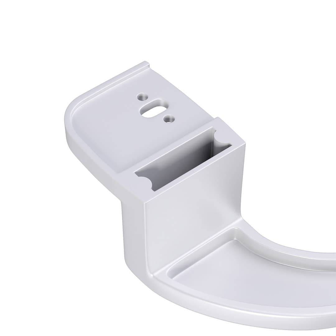 Aluminum white or black door handle SH004