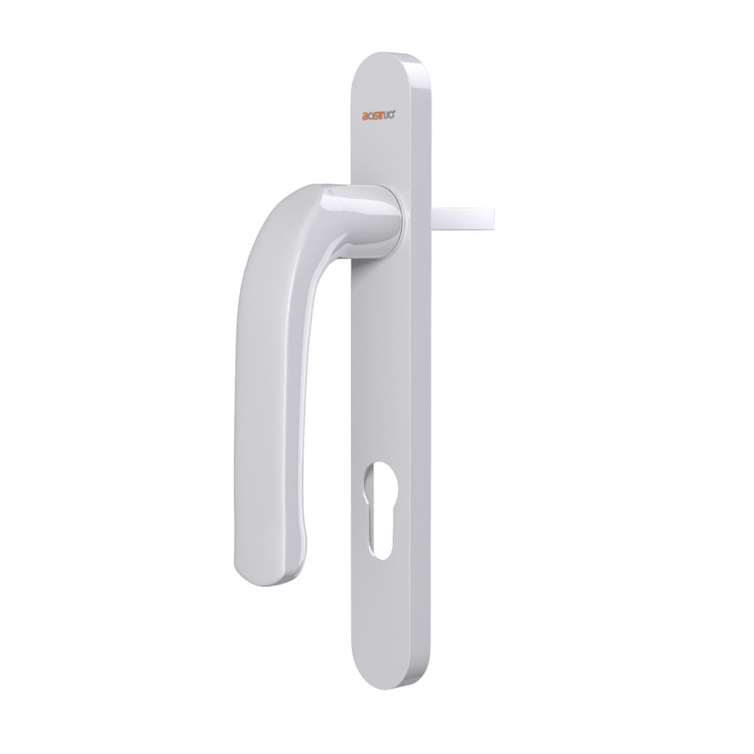 aluminum pull door handle lock LMS04