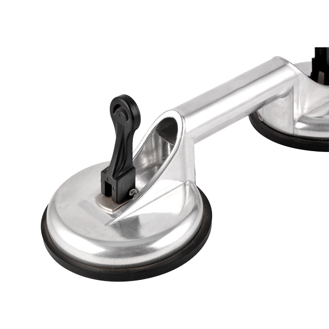 Aluminum silver dual suction cup lifter GMX-R2