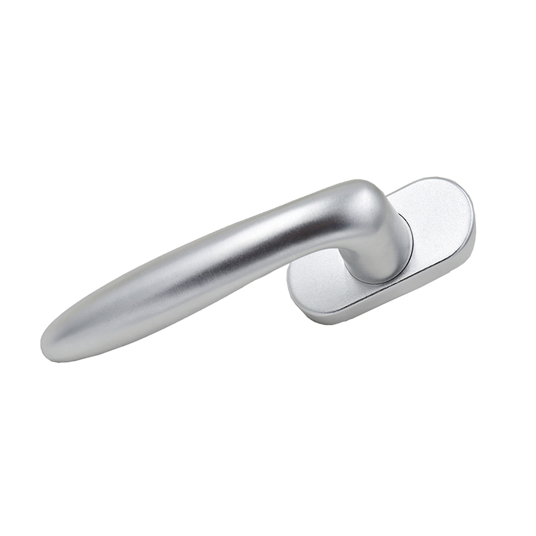 Aluminum silver casement home decor crank handle HT03